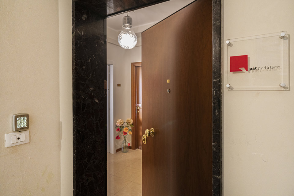 Ingresso appartamenti via Tezone PAT